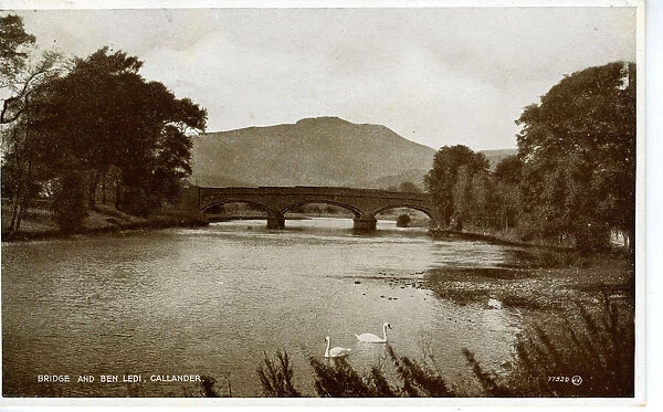 Bridge & Ben Ledi, Callander, Stirlingshire