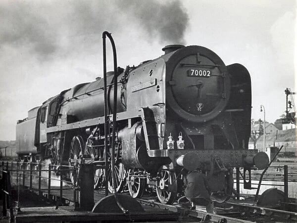 Britannia class steam locomotive 70002