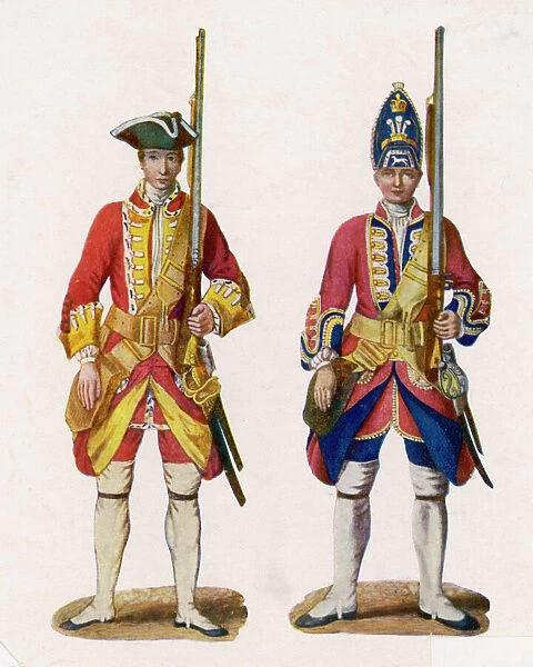 Two British infantrymen