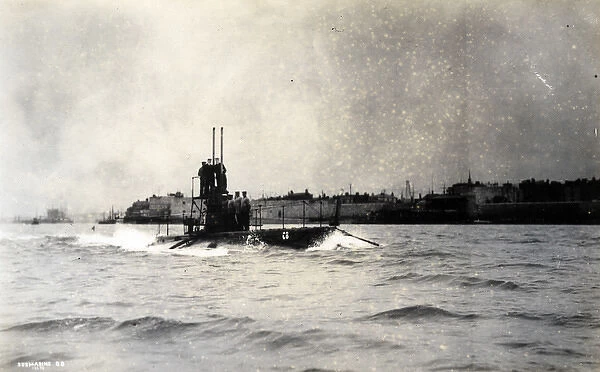 British submarine HMS C8