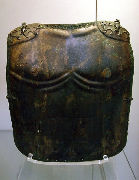 Bronze breastplate. 375-325 BC