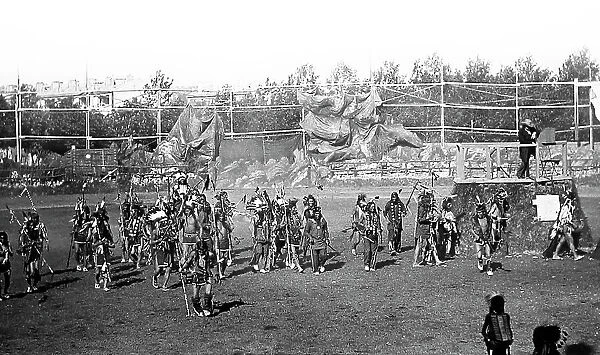 Buffalo Bill's Wild West Show in Paris in 1899