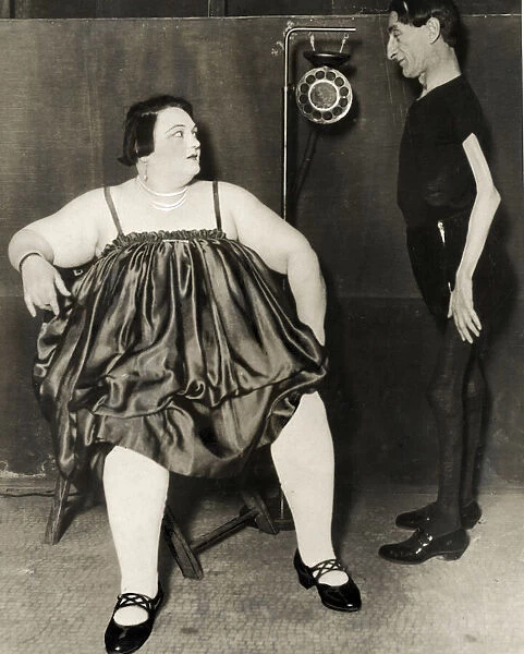 c. 1920s - Madame Alice fat lady performer