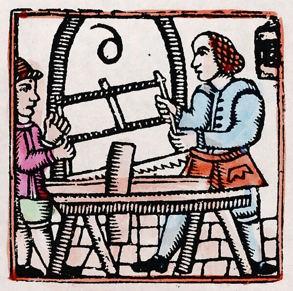 C17 Woodworkers  /  Woodcut