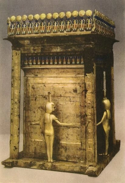 Canopic shrine from the tomb of Tutankhamun