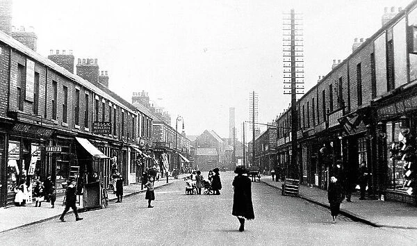 Carr Street, Hebburn early 1900's