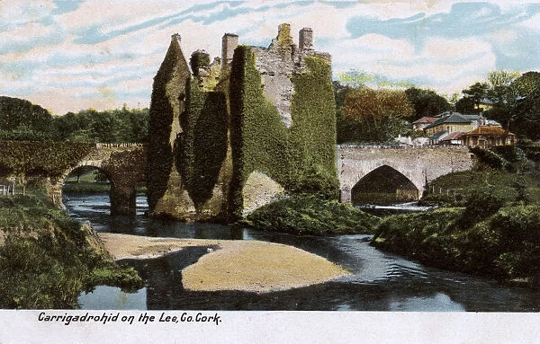 Carrigadrohid on River Lee, County Cork, Southern Ireland