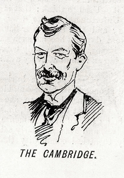 Cartoon, manager of the Cambridge Theatre, London