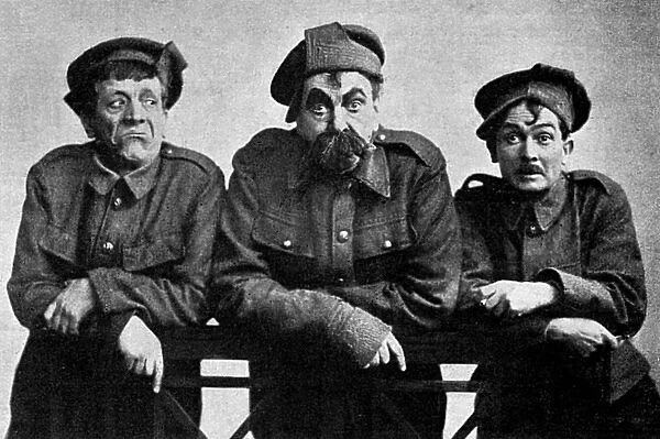 The Cast of the Better Ole - Bruce Bairnsfather play, WW1