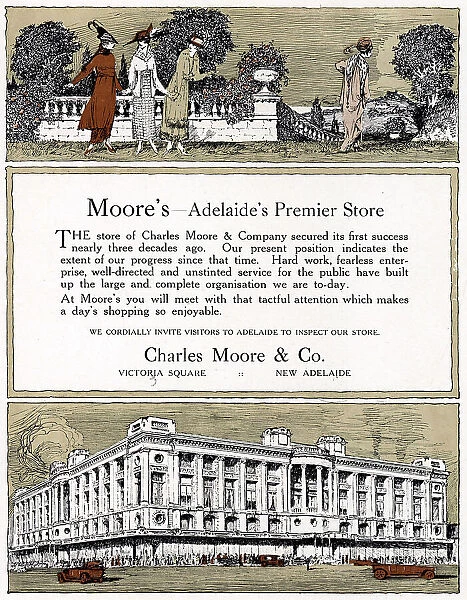Charles Moore & Co Advertisement