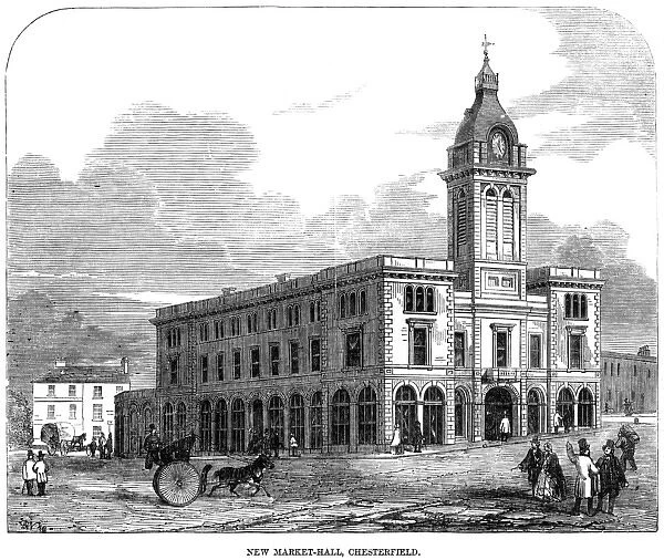 Chesterfield Market Hall, 1857