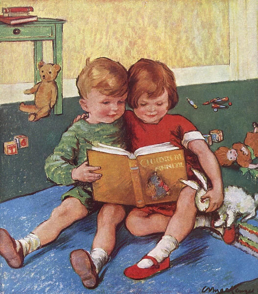 Children reading together Story Time by Mackenzie