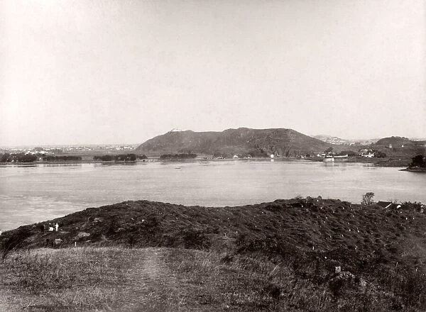 China c. 1880s - near Hankow Hankou Wuhan Yangtze River