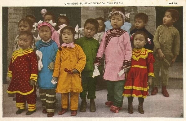 Chinese Sunday School Children - San Francisco
