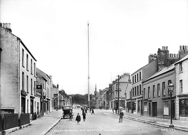Church Road and the Maypole, Holywood