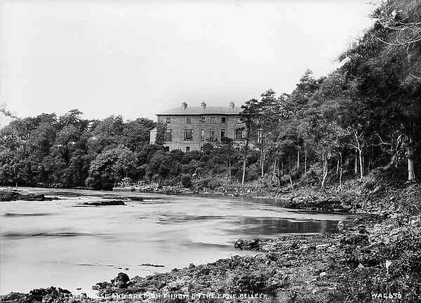 Cliff House and Salmon Throw on the Erne, Belleek