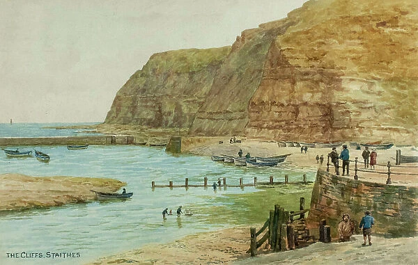 Cliffs at Staithes, North Yorkshire