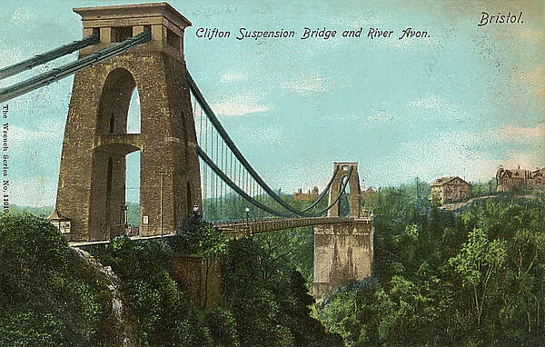 Clifton Suspension Bridge over the River Avon, Bristol