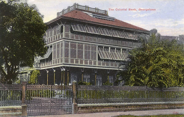 Colonial Bank, Georgetown, Guyana, South America