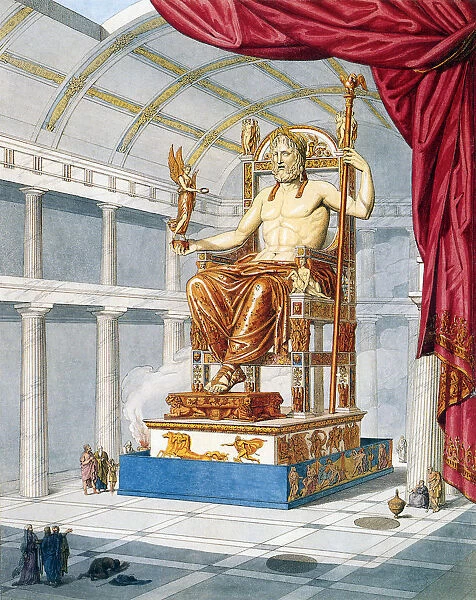 Colossal Temple Statue of Jupiter 1814 Date: 1814
