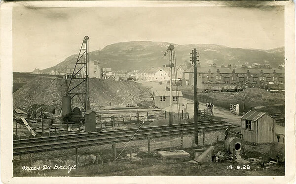 Construction Work at Maesdu Bridge (Level Crossing), Llandud