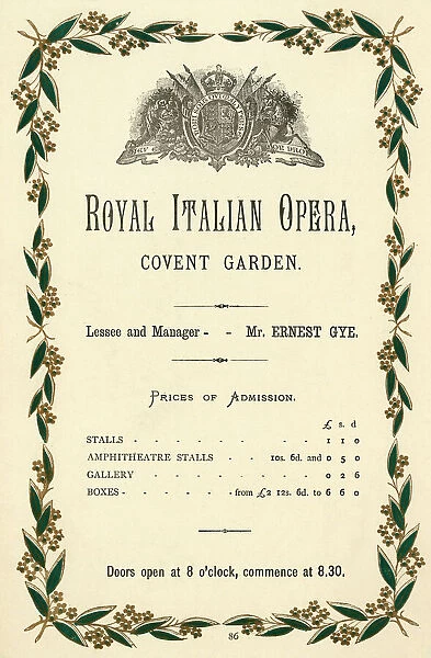 Covent Garden Advert