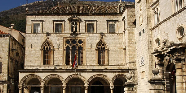 Croatia. Dubrovnik. Sponza Palace
