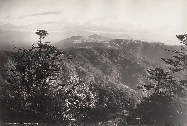 Darjeeling viewed from Sandakphu, India