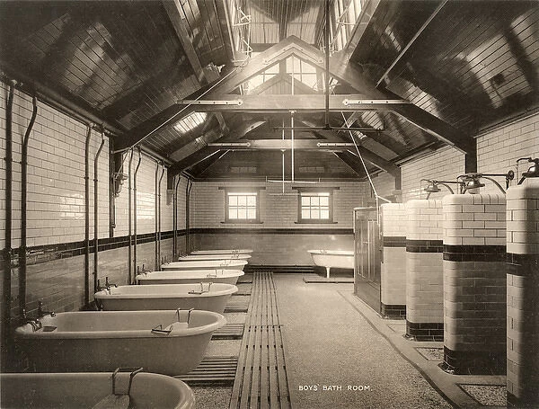 Derby Railway Servants Orphanage - Boys Bathroom