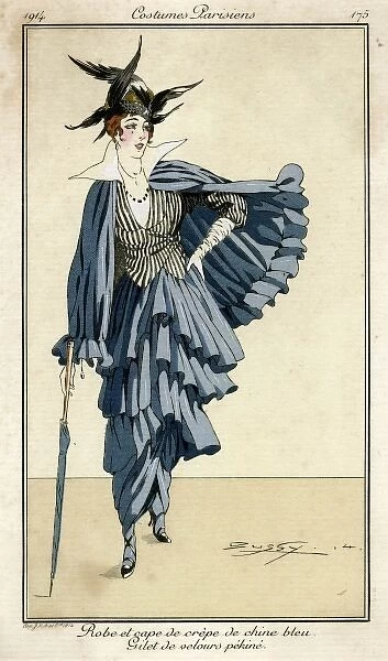 DRESS & CAPE 1914