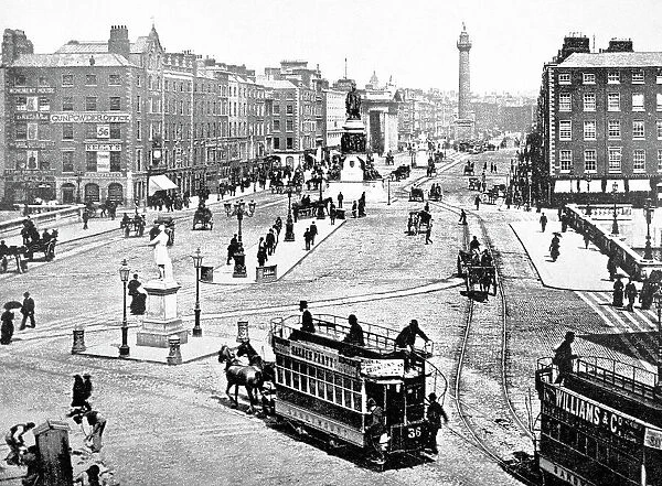 Dublin O'Connell Street Victorian period