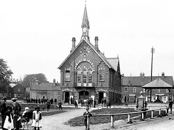Easingwold Town Hall early 1900s