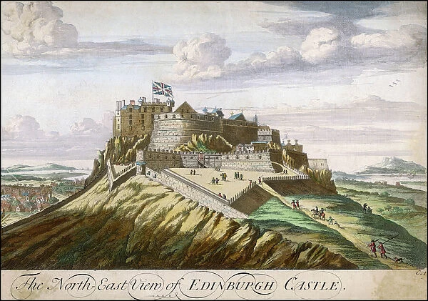 Edinburgh Castle  /  C1770