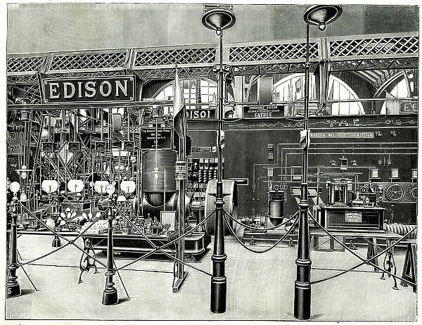 Edison Electric Lighting, Paris Exhibition of 1889