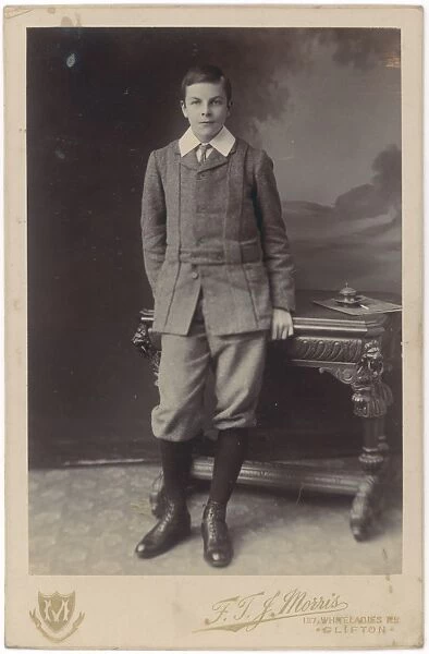 Edwardian boy in jacket and breeches