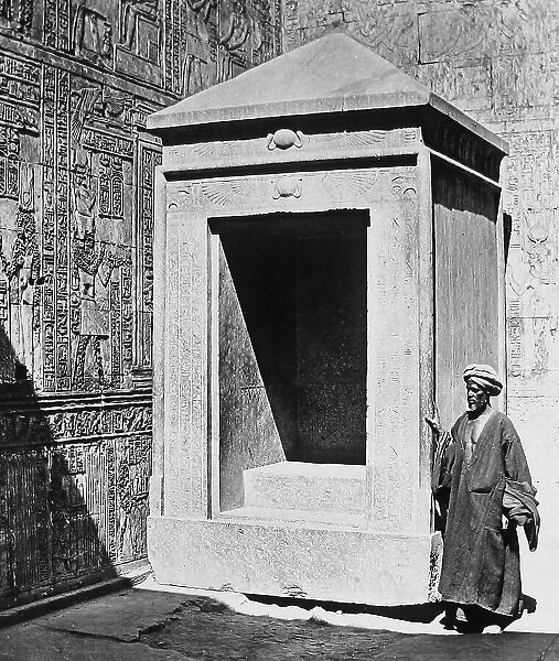 Egypt Temple of Edfu Victorian period