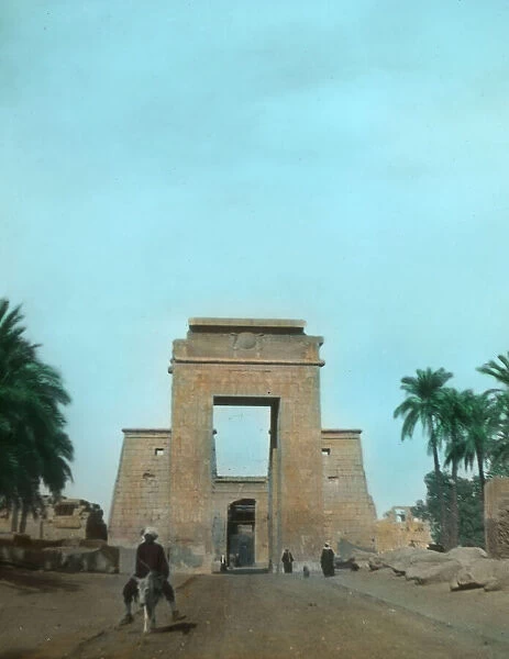 Entrance, Karnak Temple Complex, Luxor, Egypt