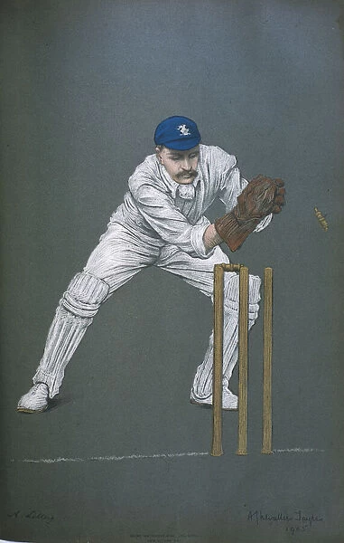 A F A (Dick) Lilley - Cricketer for Warwickshire and England