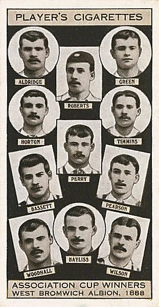 FA Cup winners - West Bromwich Albion, 1888