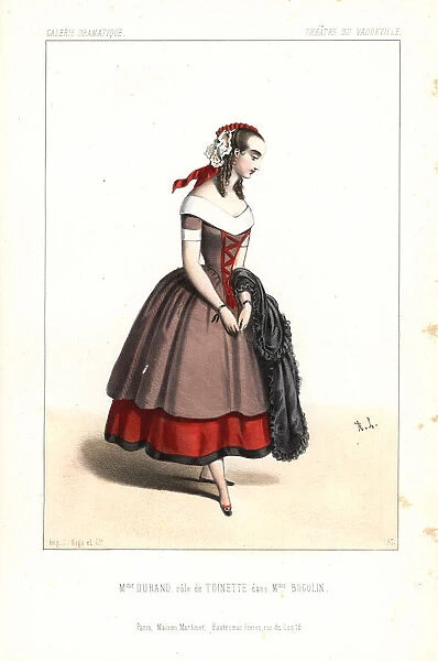 Fanny Durand in the role of Toinette in Madame