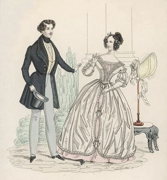 Fashionable Couple 1837