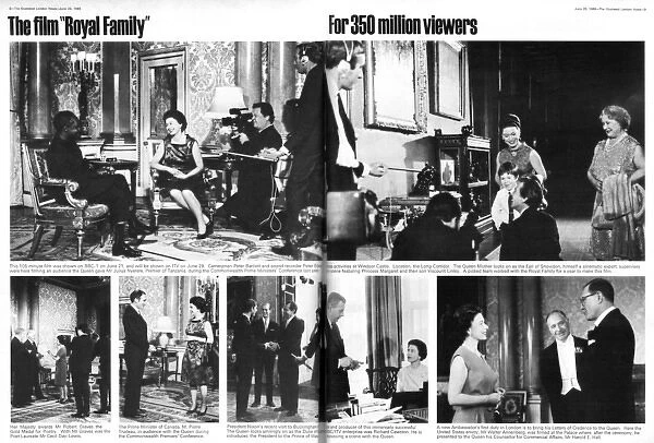The film the Royal Family, 1969
