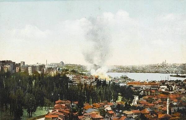 Fire at Kasim Pasa, Constantinople
