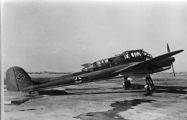 Focke Wulf FW 189A -this twin engined tactical reconnai