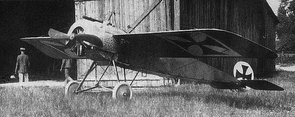 Fokker M5K MG serial no E5-15 of Lt Kurt Wintgens, orig