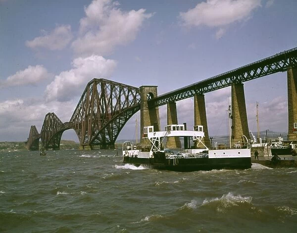 Forth Railway Bridge over Firth of Forth, Scotland