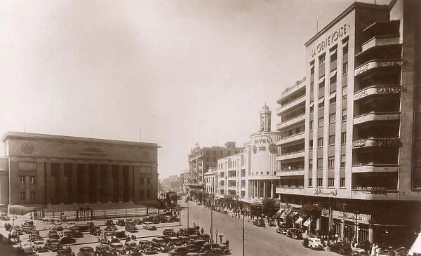 Fouad el-Awal Street in Cairo, Egypt