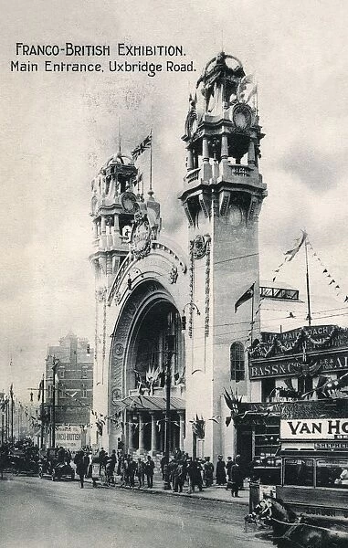 Franco-British Exhibition - Main Entrance, Uxbridge Road