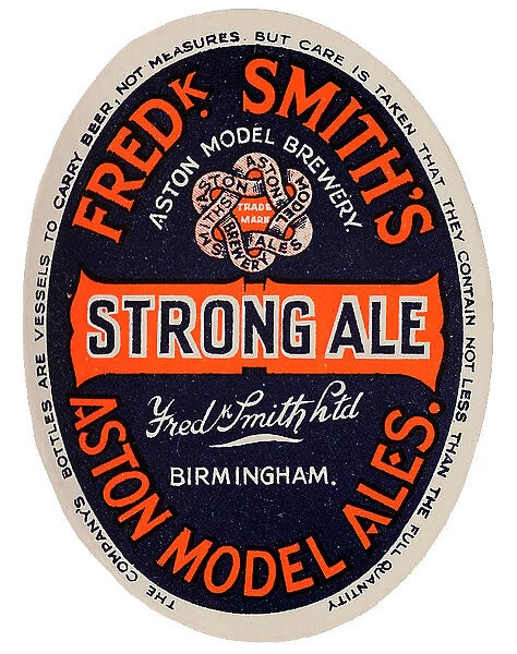 Fredk. Smith's Strong Ale
