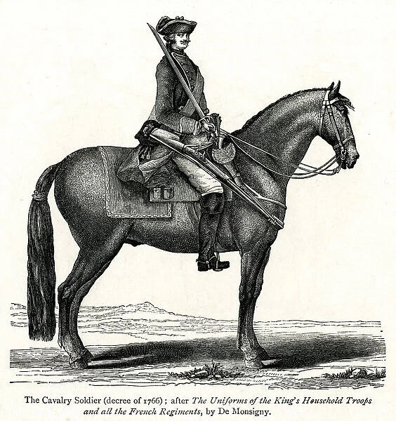 FRENCH CAVALRY 1766